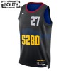 Maillot Enfant Denver Nuggets Jamal Murray 2023-24 Nike City Edition Noir Swingman
